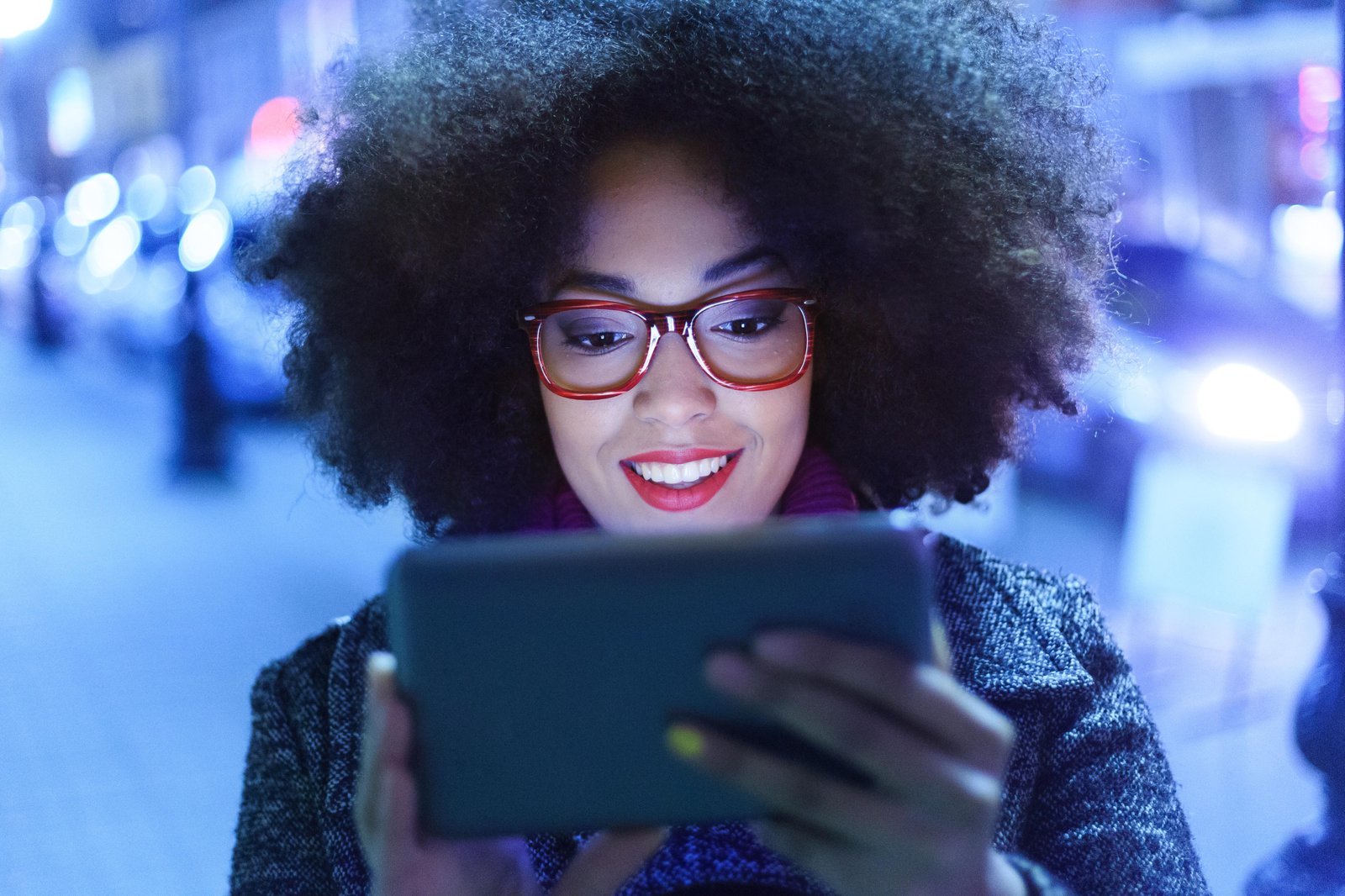 Woman with Tablet